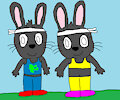 Gerald and Ashima as Fighters (Remake)