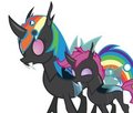 Dash and Scoots the Changelings by Scootaloo009