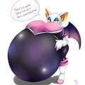 Rouge The Bat by pkart