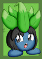 pokedex 043 Erika Anthro Oddish by bernardo393