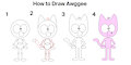 How to Draw Awggee Flickware