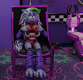 Roxanne Getting In A Ride Seat In Her Room [3D]