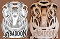 Abbadon 3D badge