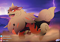 Hisuian Arcanine - Volcano Emperor