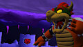 Bowser at GBA Bowser Castle 3