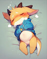 Sleeping smol_dragon 1  ≥﹏≤