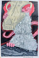 "Falsify" (Mixed Media Painting)