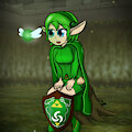 Legend of Zelda: Adult Saria by EmmisBadArt