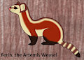 Ferin, the Artemis Weasel by ShamanSquirrel