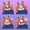 Sleepy stickers for Knufte :3