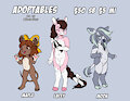 ADOPTABLES: SOLD OUT