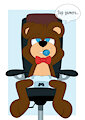 Gamer Bear by Olly