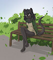 Cute black Cat Girl by fennekfuchs