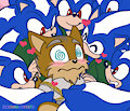 So Many Sonics @w@ by MidnightMuser