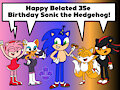 Sonic's 35th birthday (late drawing)