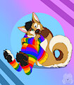 Pride Month Socks by RhysTheFur