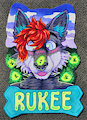 Rukee Badge by Wolico