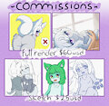 commissions!