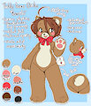 Bearito refsheet! by Saucy