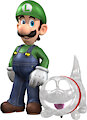 Luigi and Polterpup