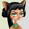 Kitty, Queen of the Nile by scanna2