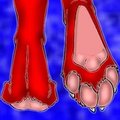 Maxamilion the Fox Mature Feet Ref by RollerCoasterViper59