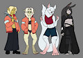 Commission: "The not-so-usual suspects" by BonnieandCo