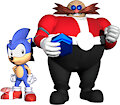 Spinball Sonic and Robotnik