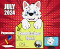 Commissions Open - July 2024! (5/5) by Marvispot84arts