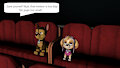 Pups watch their movie 2 by f1master45