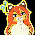 Confused Sticker by Pepper Panda by RowanZero