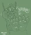 king k rool tickled by RadLizer