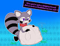 [Vore] Rambley Raccoon by Zeskverta