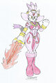 Blaze the Cat(Golden Axe) by marlon64