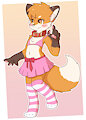 Girly fox by Littlecat