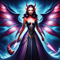 Fae Demoness With Wings