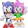 Sonic and Amy Rose