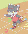 Hopscotch Kitty -By Meters-