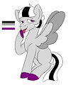 Asexual Pride Adoptable by whimsicalseraph