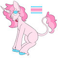 Transfeminine Pride Adoptable by whimsicalseraph