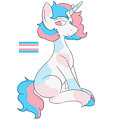 Trans Pride Adoptable by whimsicalseraph