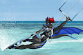 [C] Cyberjoel's Kitesurfing Day by MykeGreywolf