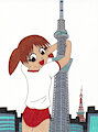 Chiyo-chan Hugs the Sky Tree