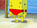 SpongeBob with his red Speedo - Edition