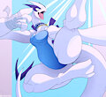 Lugia kick by Arska