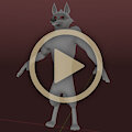 Death 3D Model Test Animation by RasterRaccoon