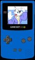 Kiso Kitsune in her Game Boy (TFF badge!) by AltheAlbinoFox