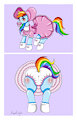 Rainbow Dash Diaper Humiliation