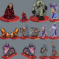 More TTRPG War Room Minis by ValkyrieMV