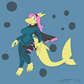 Lemon Laser Shark by MacDragon991